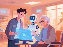 老人家庭助手产品展示图